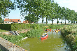 Kayak dans les polders 2020